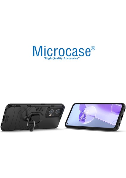 Realme 9 Pro Batman Yüzüklü Armor Kılıf - Siyah fırsatları