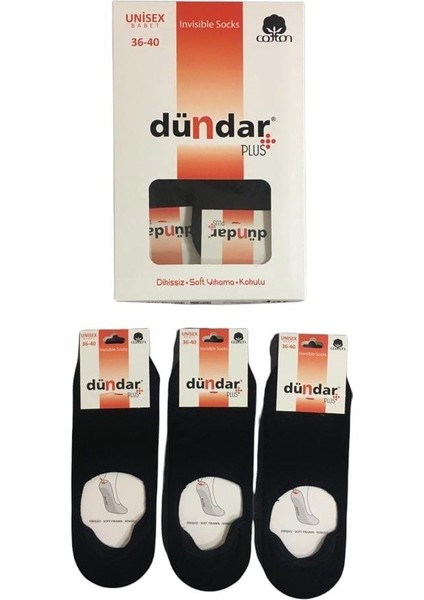 Kadın Penye Babet Çorap - 6 Adet