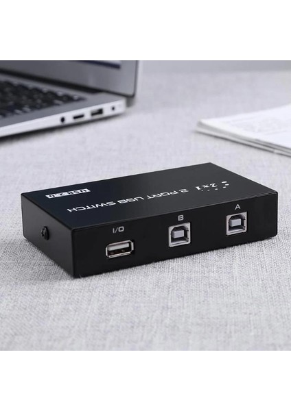 PrimeX Plus PX-5020 Manuel USB Yazıcı Çoklayıcı 2 Port (2 Bilgisayar 1 Yazıcı)