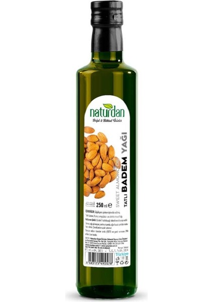 Tatlı Badem Yağı 250 ml