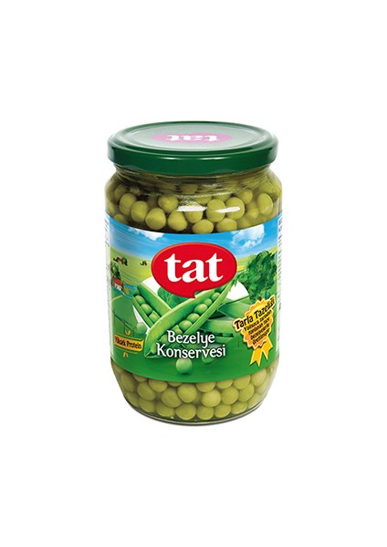 Tat Bezelye Konservesi Cam (680 G)
