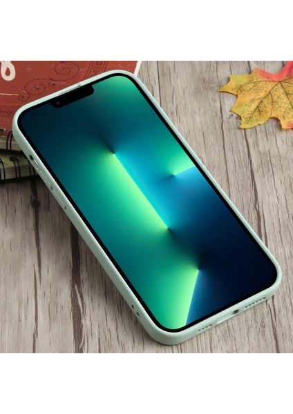 iPhone 13 Pro Için Sıvı Silikon Darbeye Dayanıklı Magsafe Telefon Kılıfı - Turkuaz (Yurt Dışından) modelleri