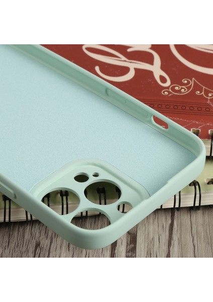iPhone 13 Pro Için Sıvı Silikon Darbeye Dayanıklı Magsafe Telefon Kılıfı - Turkuaz (Yurt Dışından) fırsatları