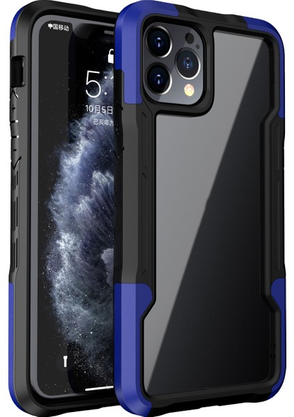 iPhone 12 Pro Max Için Koruyucu Telefon Kılıfı - Mavi (Yurt Dışından)