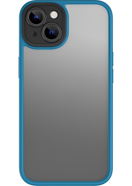iPhone 13 Için Pc + Tpu Telefon Kılıfı - Mavi (Yurt Dışından)