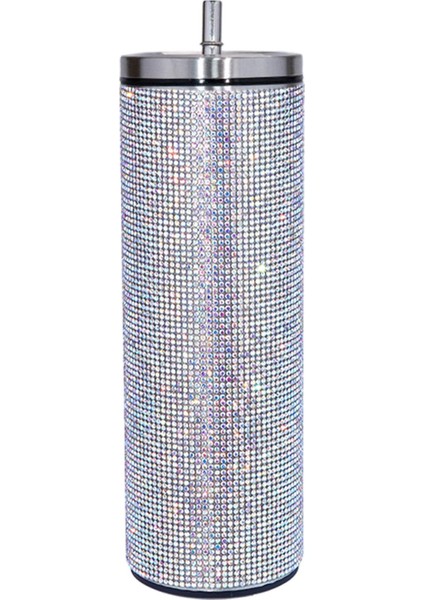 Glitter Su Şişesi Vakum Şenlikleri Ev Için 20OZ/600ML (Yurt Dışından)