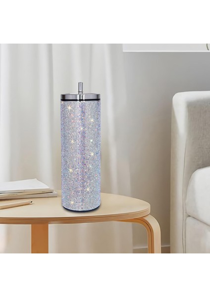 Glitter Su Şişesi Vakum Şenlikleri Ev Için 20OZ/600ML (Yurt Dışından)