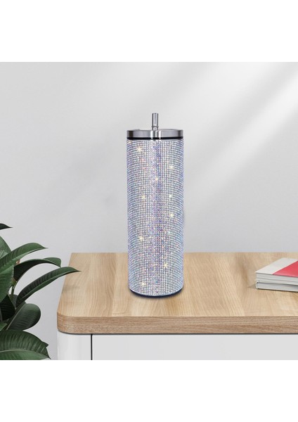 Glitter Su Şişesi Vakum Şenlikleri Ev Için 20OZ/600ML (Yurt Dışından)