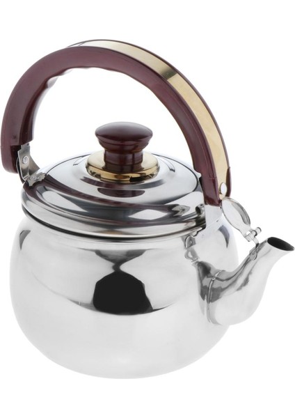 Paslanmaz Çelik Islık Çaydanlık Çay Potu Kettle Mutfak Metal 2.7l (Yurt Dışından)