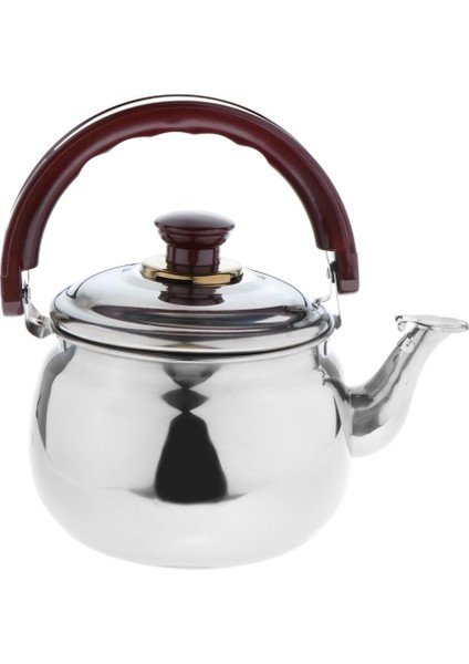 Paslanmaz Çelik Islık Çaydanlık Çay Potu Kettle Mutfak Metal 2.7l (Yurt Dışından)