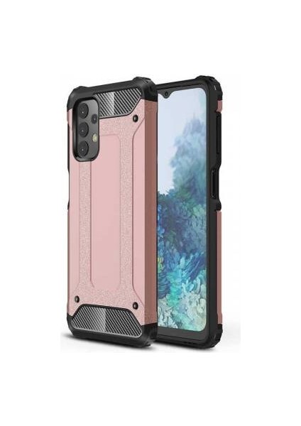 Samsung Galaxy A23 Kılıf Crash Çift Katmanlı Darbe Korumalı + Temperli Cam