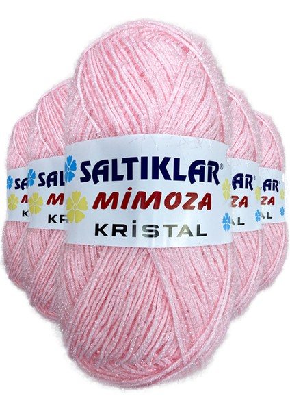 5 Adet Mimoza Kristal Işıltılı Şal Patik Yelek Ipi 13