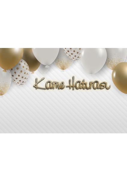 Okullarda Kullanıma Uygun Karne Brandası (Arka Fon)