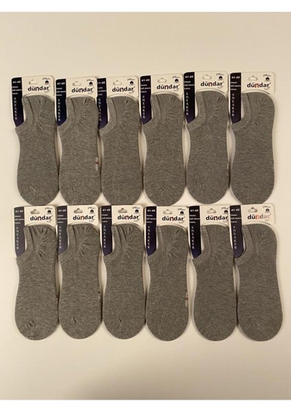 Erkek Plus Sneaker Çorap - 12 Adet