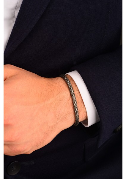 Siyah Mat Erkek Bileklik