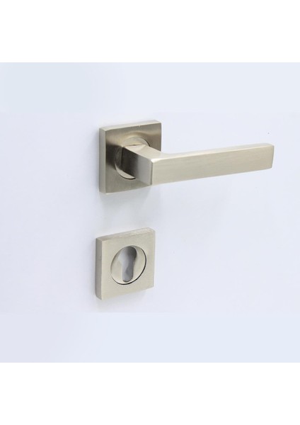 Dicle Model Yale Rozetli Dış Kapı Kolu Inox (200-211R-03-53)