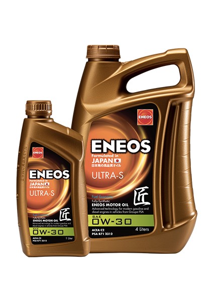 Eneos Ultra-S 0W30 Motor Yağı 4 Litre Psa B712312