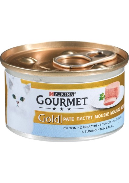 Gourmet Gold Kıyılmış Ton Balıklı Kedi Konservesi 85 gr 12 Adet