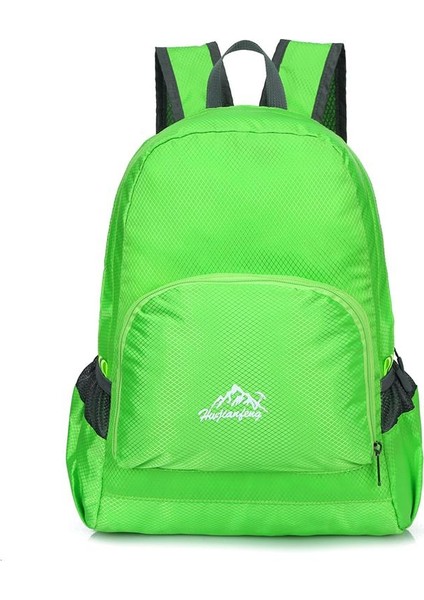 20L Ultra Işık Sırt Çantası Katlanabilir Kompakt Sırt Çantası Yürüyüş Daypack - Yeşil(Yurt Dışından)