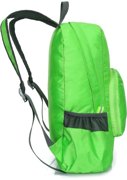 20L Ultra Işık Sırt Çantası Katlanabilir Kompakt Sırt Çantası Yürüyüş Daypack - Yeşil(Yurt Dışından)