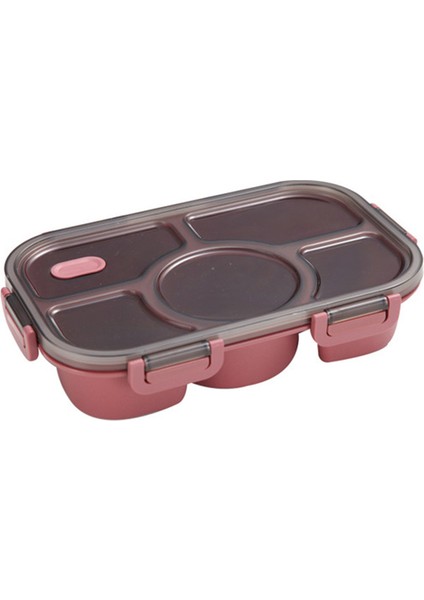 Mikrodalga Bölünmüş Tabak Öğle Yemeği Kutusu Bento Case Ayrı Yemek Yemek Tepsisi (Yurt Dışından)