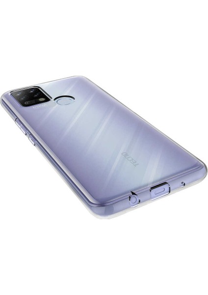 Tecno Pova Kılıf Süper Silikon Lüx Korumalı Şeffaf