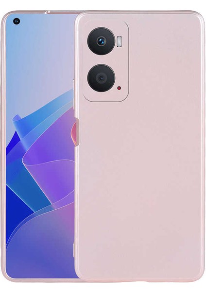 Oppo A96 4g Kılıf Mat Lüx Kamera Korumalı Premier Mat Silikon Bronz