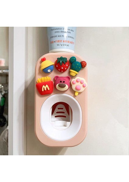 Otomatik Diş Macunu Dispenseri - Sarı (Yurt Dışından)