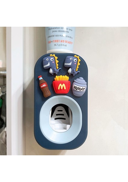 Otomatik Diş Macunu Dispenseri - Mavi (Yurt Dışından)