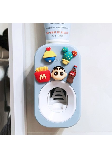 Otomatik Diş Macunu Dispenseri - Mavi (Yurt Dışından)