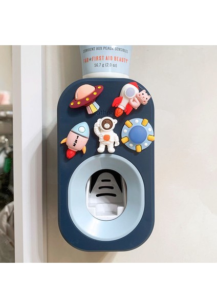 Otomatik Diş Macunu Dispenseri - Mavi (Yurt Dışından)