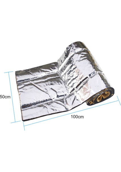 Ses Yalıtımlı Araba Gölgeliği - Gümüş 50 x 100 cm. (Yurt Dışından) fırsatları