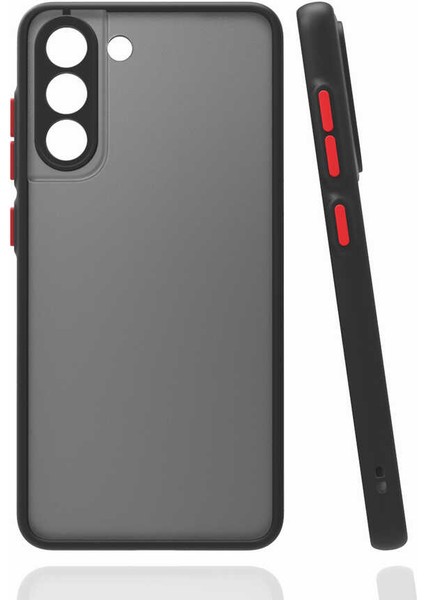 Casestreet Samsung Galaxy S21 Fe Kılıf Hux Kamera Korumalı Silikon Siyah