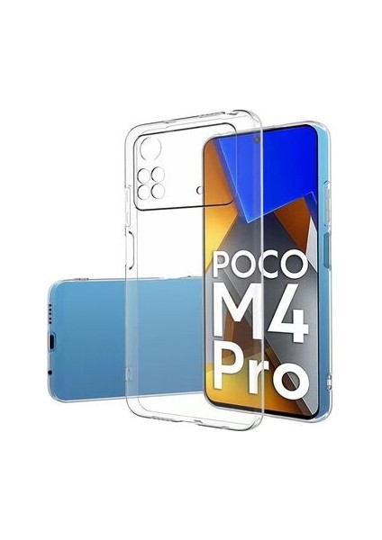 Casestreet Xiaomi Poco M4 Pro 4g Kılıf Süper Silikon Lüx Korumalı Şeffaf