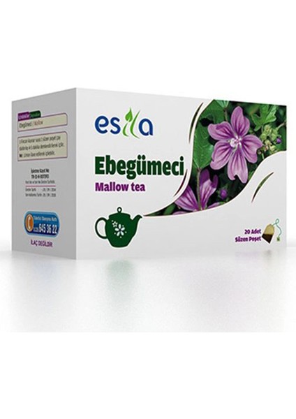 Ebegümeci Çay 20'li
