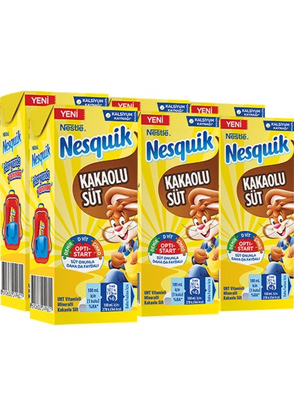Kakaolu Süt 180 ml x 6 Adet