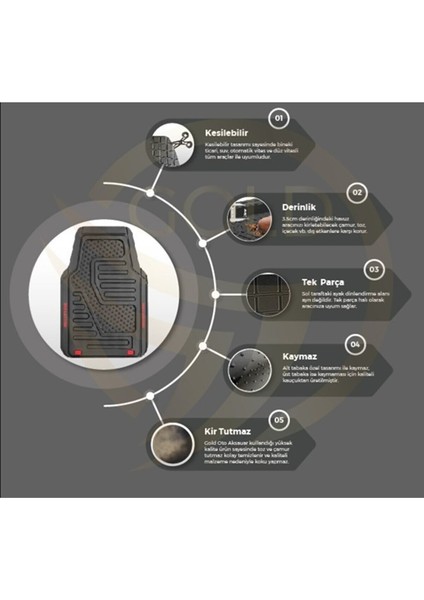 Volvo V50 Araca Uyumlu Racing Dizayn Havuzlu Oto Paspas Takımı modelleri