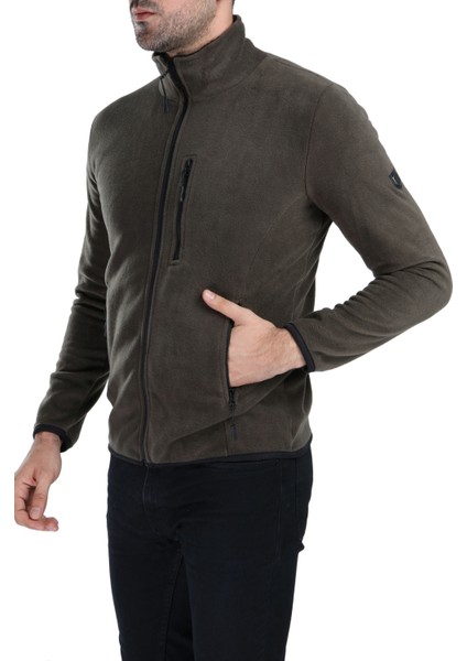 Ghassyco. Erkek Tam Fermuarlı Polar Ceket modelleri