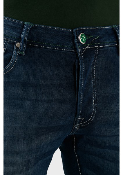 Pamuklu Normal Bel Slim Fit Jeans Erkek Kot Pantolon 629J018002 fırsatları