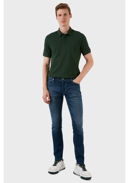 Pamuklu Normal Bel Slim Fit Jeans Erkek Kot Pantolon 629J018002 indirimleri