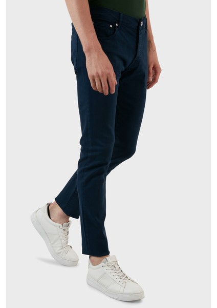 Pamuklu Normal Bel Slim Fit Jeans Erkek Kot Pantolon 629J018004 modelleri