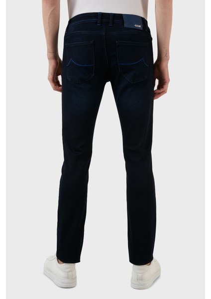 Normal Bel Slim Fit Pamuklu Jeans Erkek Kot Pantolon 629J012001 modelleri