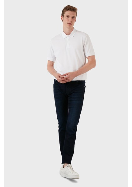 Normal Bel Slim Fit Pamuklu Jeans Erkek Kot Pantolon 629J012001 fırsatları