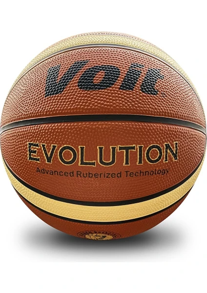 Evolution Unisex Kahverengi Basketbol Topu