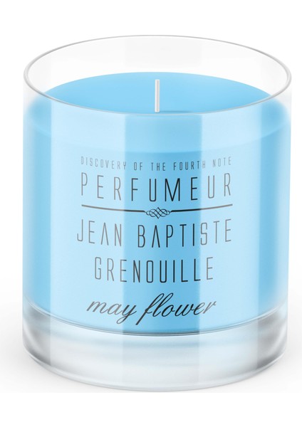 Jean Baptiste Grenouille 60ML Jbg Narenciye Kokulu Dekoratif Şeffaf Mavi Mum May Flower