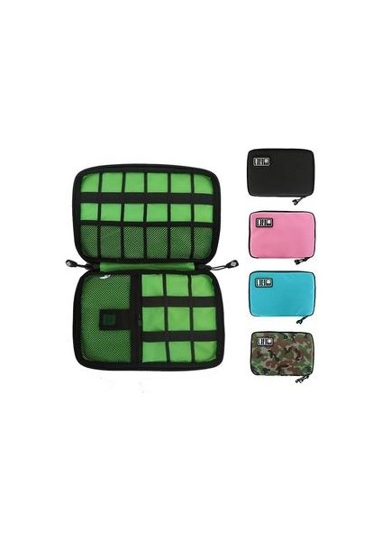 (Siyah) Gadget Kablo Organizatör Saklama Çantası Seyahat Elektronik Aksesuarları Kablo Kılıfı Kılıfı Usb Şarj Güç Bankası Tutucu Dijital Kiti Çantası (Yurt Dışından) modelleri