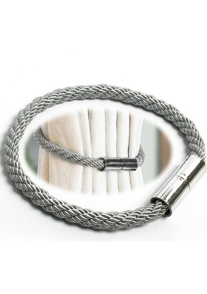 50cm Gri Perde Kravat Sırtlı Manyetik Perde (Yurt Dışından) fiyatları