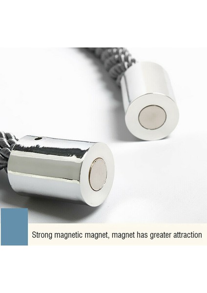 50cm Gri Perde Kravat Sırtlı Manyetik Perde (Yurt Dışından) fırsatları