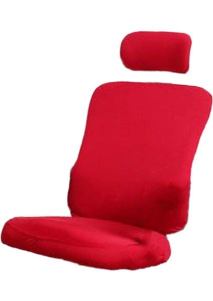 Ofis Bilgisayar Sandalye Kapak Şarap Kırmızı (Yurt Dışından)