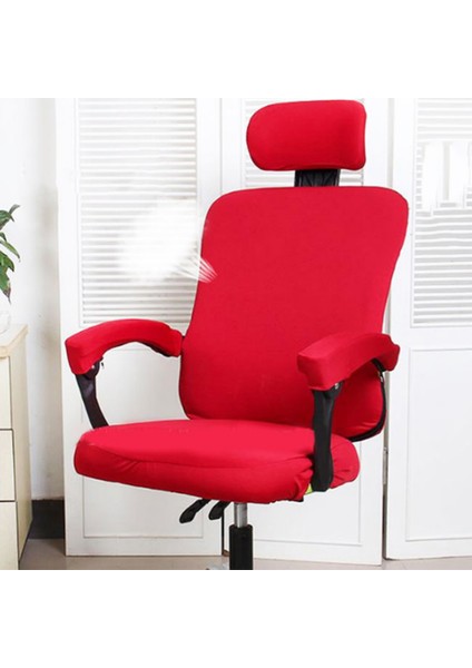 Ofis Bilgisayar Sandalye Kapak Şarap Kırmızı (Yurt Dışından) modelleri